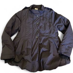 Jottum Navy Blue Peplum Jacket Girls Size 6